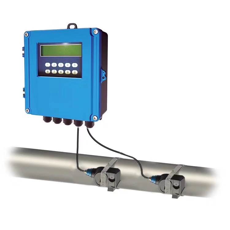 TDS-100F5 фиксированный ультразвуковой расходомер, измерительные инструменты, зажим на ультразвуковых датчиках потока