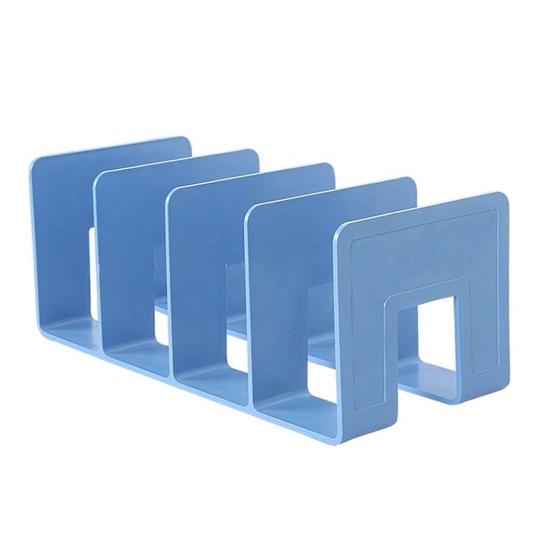 Shantou Acrylic Bookends for Student Dorm Plastic Bookends Book Ends Folder magazine holder