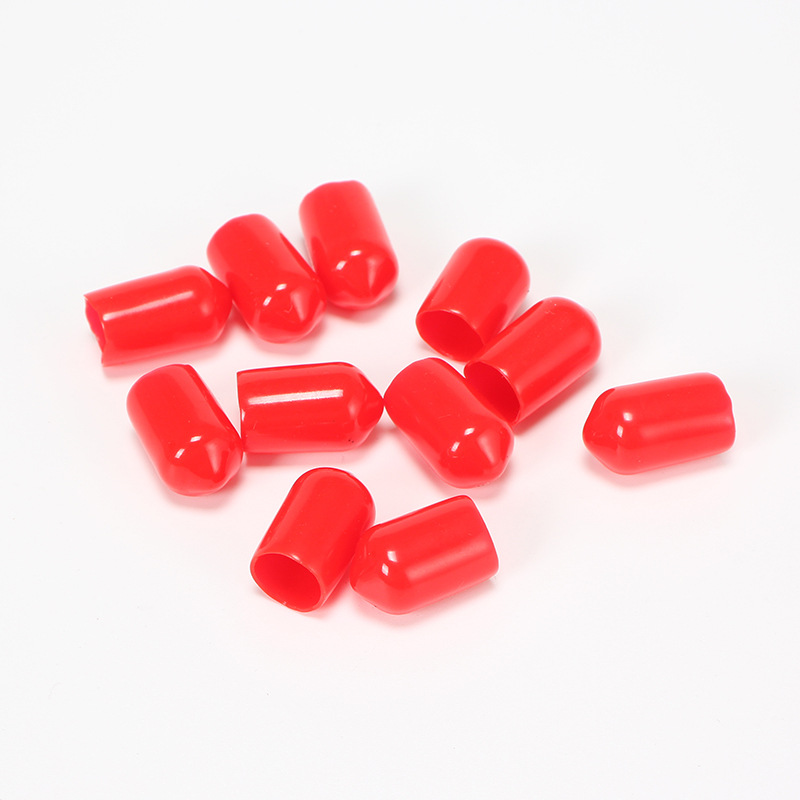 protection cap plastic rubber sleeve thread protection cap screw end cap