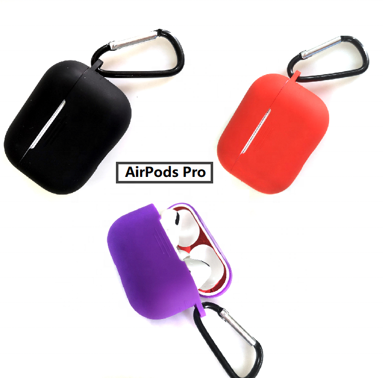 Мягкий силиконовый защитный чехол Airpods с логотипом на заказ для Airpods Pro Чехол с индивидуальным принтом Airpods Pro Чехол