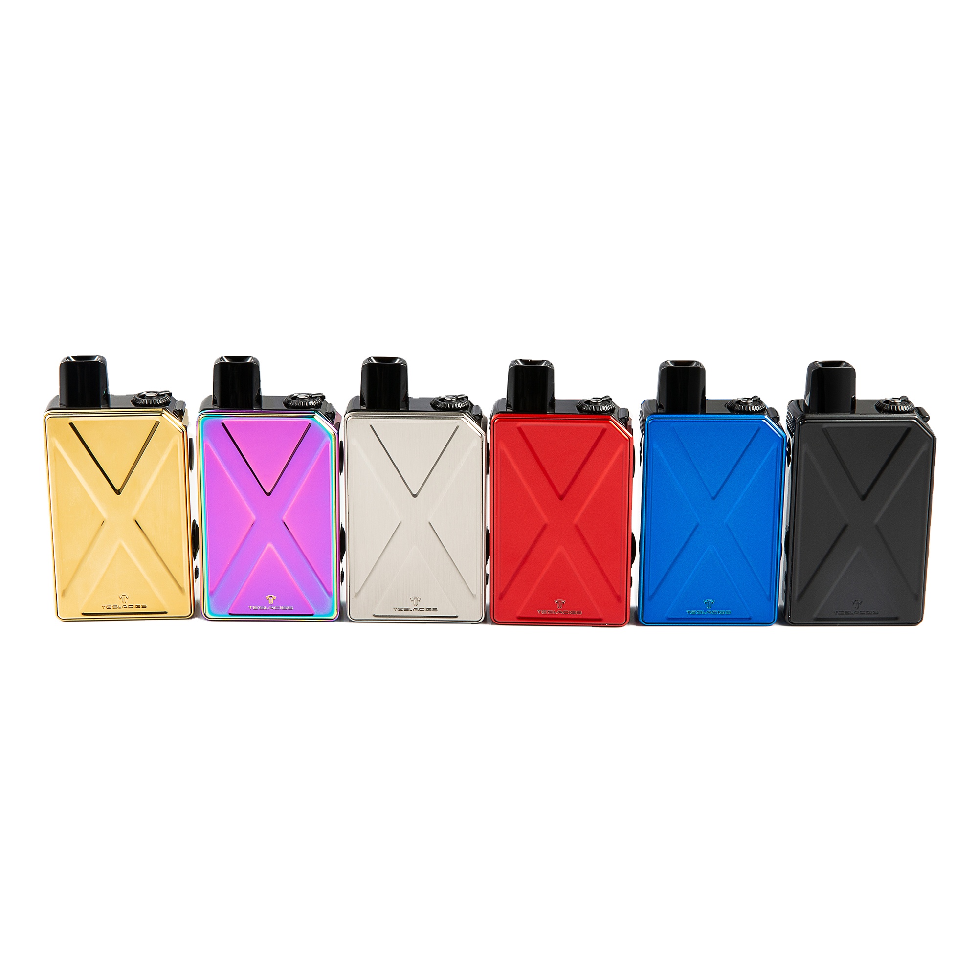 2021 Tesla INVADER GT KIT POD SYSTEM 1200 mAh батарея VAPE со светодиодным индикатором