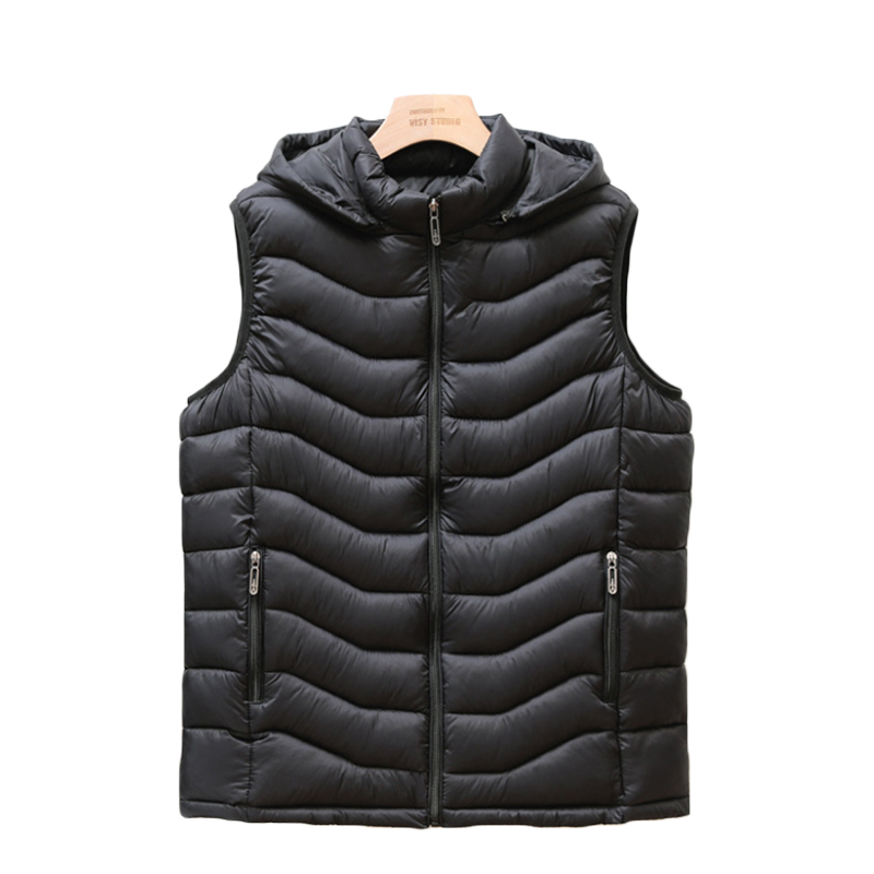 New Arrivals winter men's sleeveless jacket windproof Hoodies vest Waistcoat