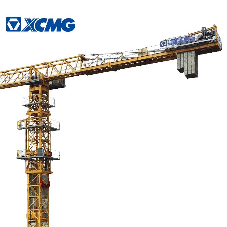 XCMG производитель XGT8020-16 Китай 16 тонн гидравлический Бесконтактный башенный кран для строительства