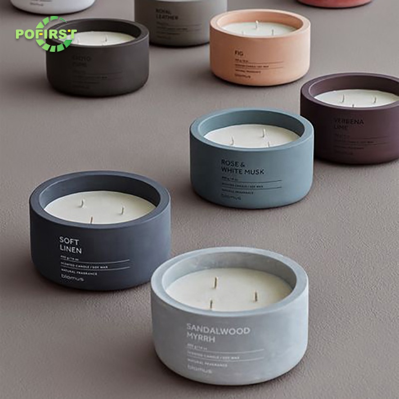 Ceramic Scented candle candles Private Label Scented Scented Gift candles