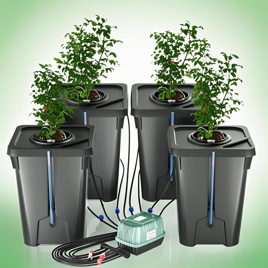 Commercial Greenhouse Vertical Dutch Bato Bucket System Tomato Barrels Hydroponics Trays Grow Kit