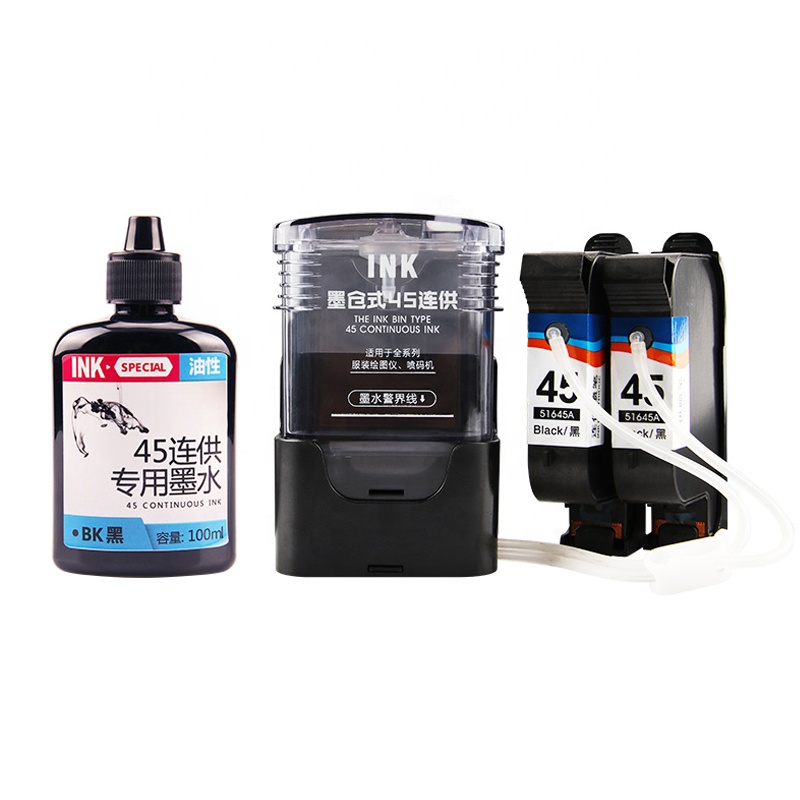 WisePrint совместимый с hp для fp postbase 45 si 51645a пустые переработанные чернила cartidge black printner