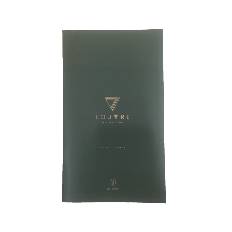 Custom Printed Advertising Promotion Flyer Booklet Food Menu Cooking Brochure For Hotel/Restaurant