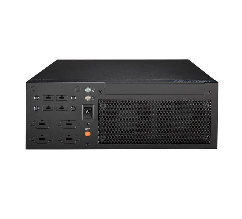 Промышленный компьютер epc-b2205 Настольный уровень I3 / i5 / i7 процессор оснащен H110 чипсет три дисплея