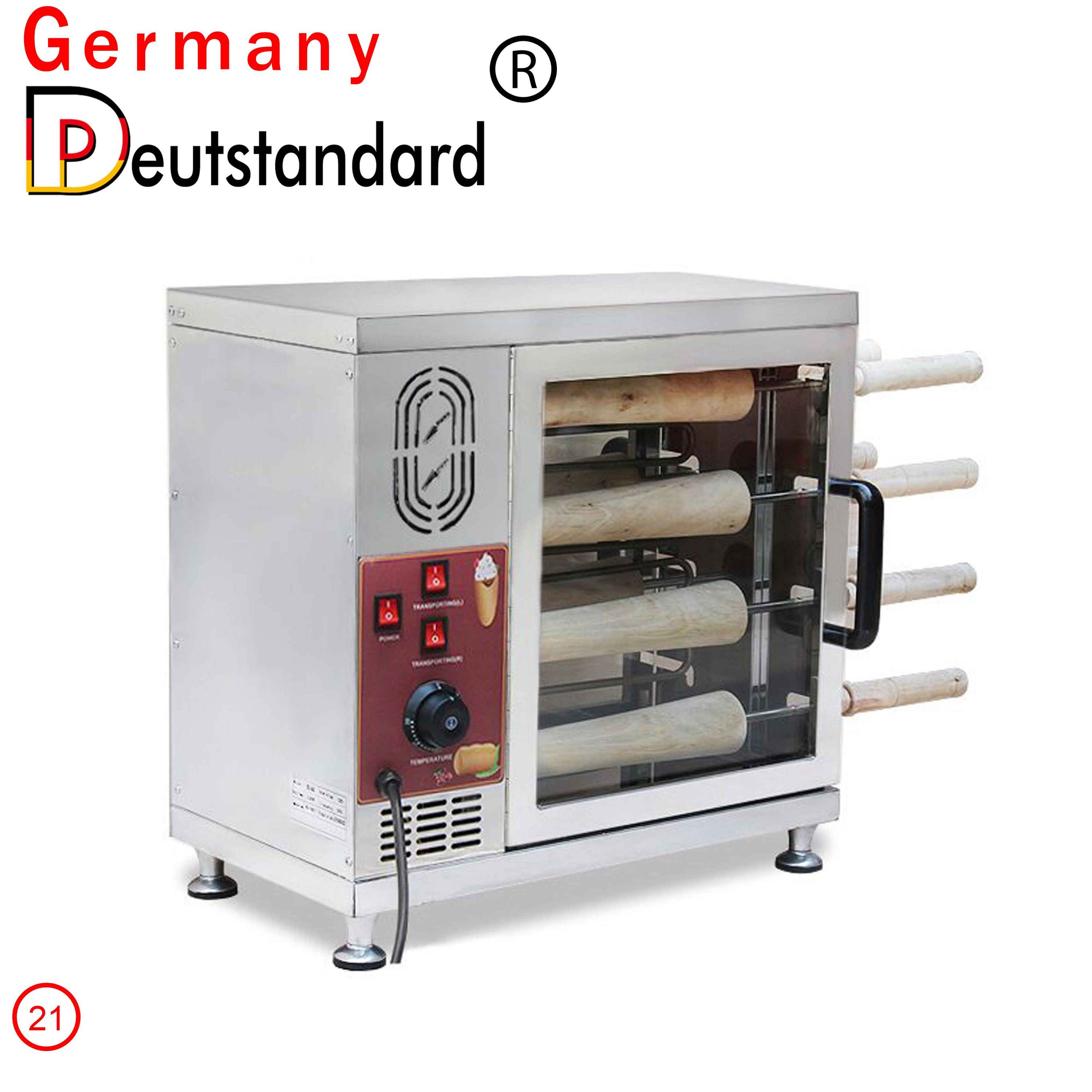 automatic bread making machine trdelnik machine/ice cream cone machine