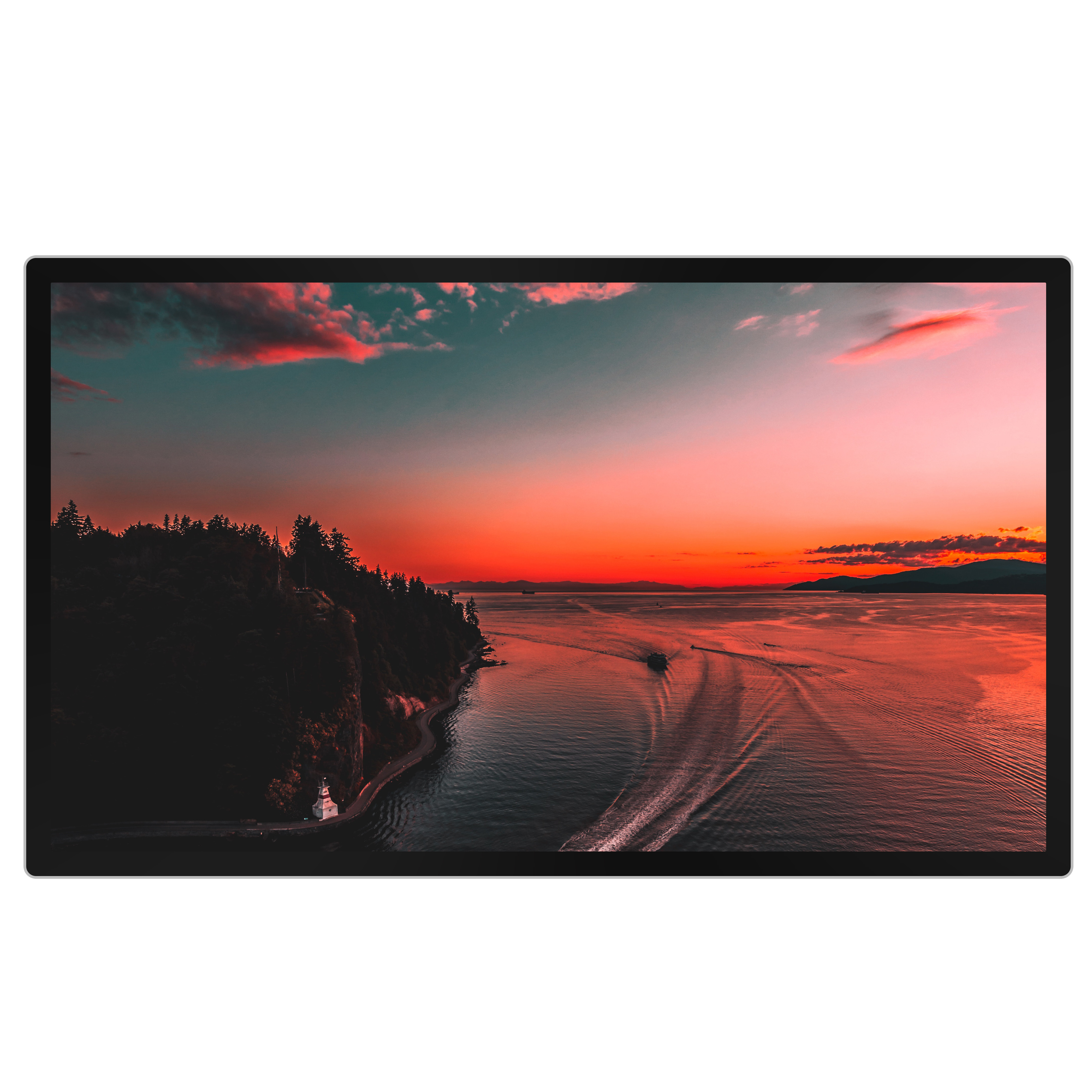 65 ''настенные цифровые вывески/рекламный дисплей плеер/сенсорный экран с открытой рамкой/мультисенсорный киоск