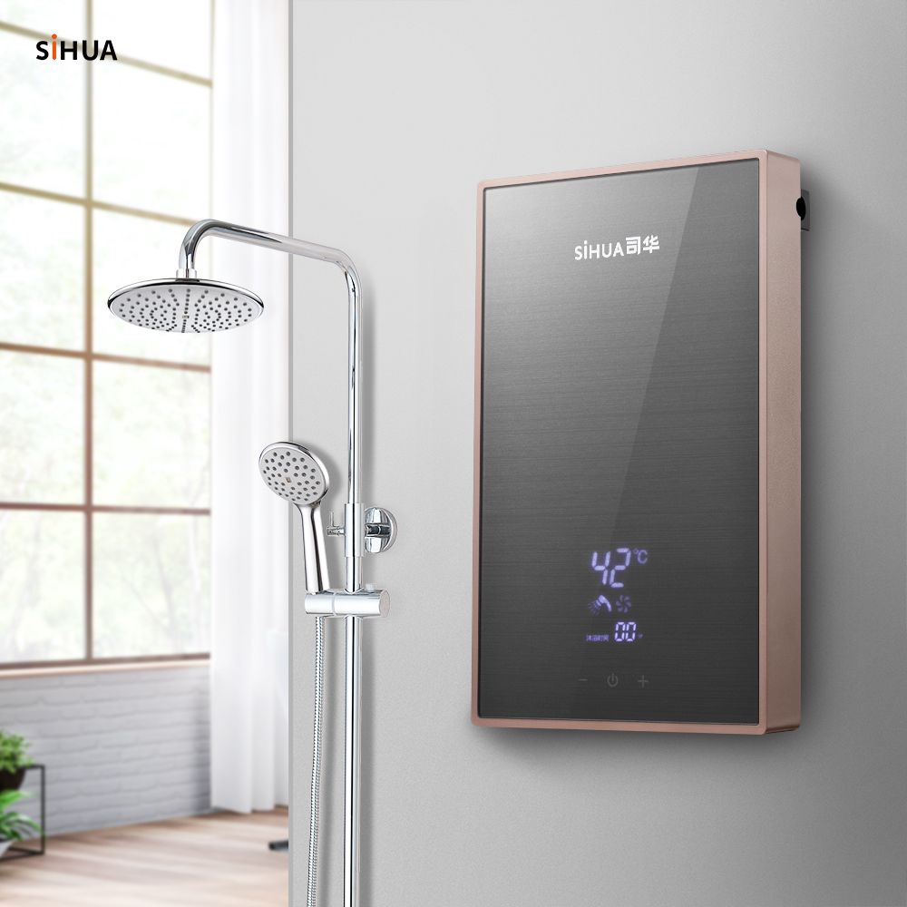 SiHUA 3S Instant Heating LED Touch Control Electric Tankless Water Heater