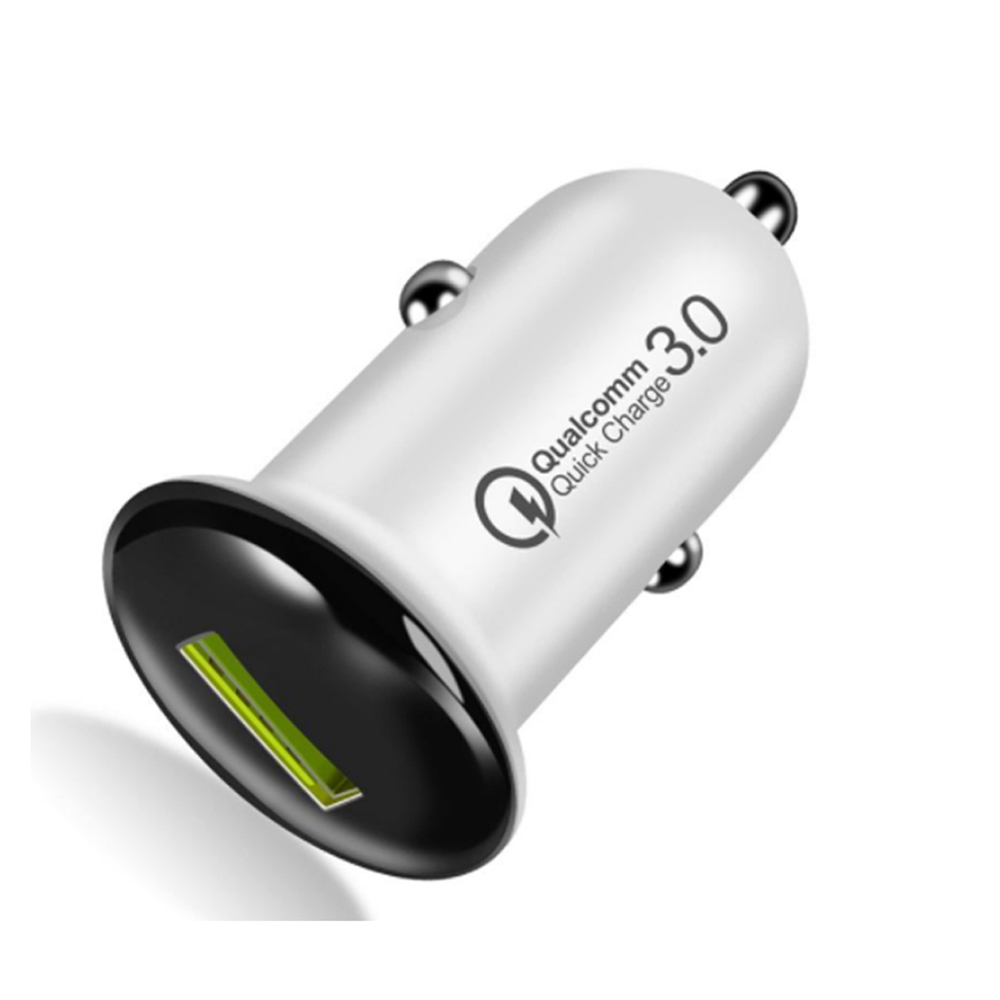 CE/Rosh/FCC Led автомобильное зарядное устройство 3,0 Mini Dual Usb Автомобильное зарядное устройство Логотип