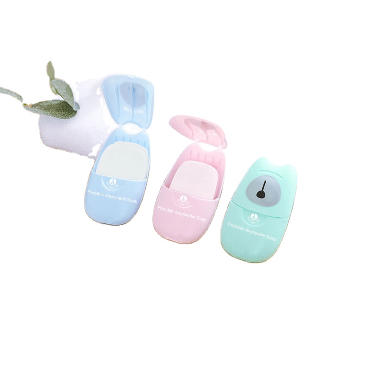 alltimecare custom mini portable pocket disposable scented travel liqued washing hand sheets paper soap