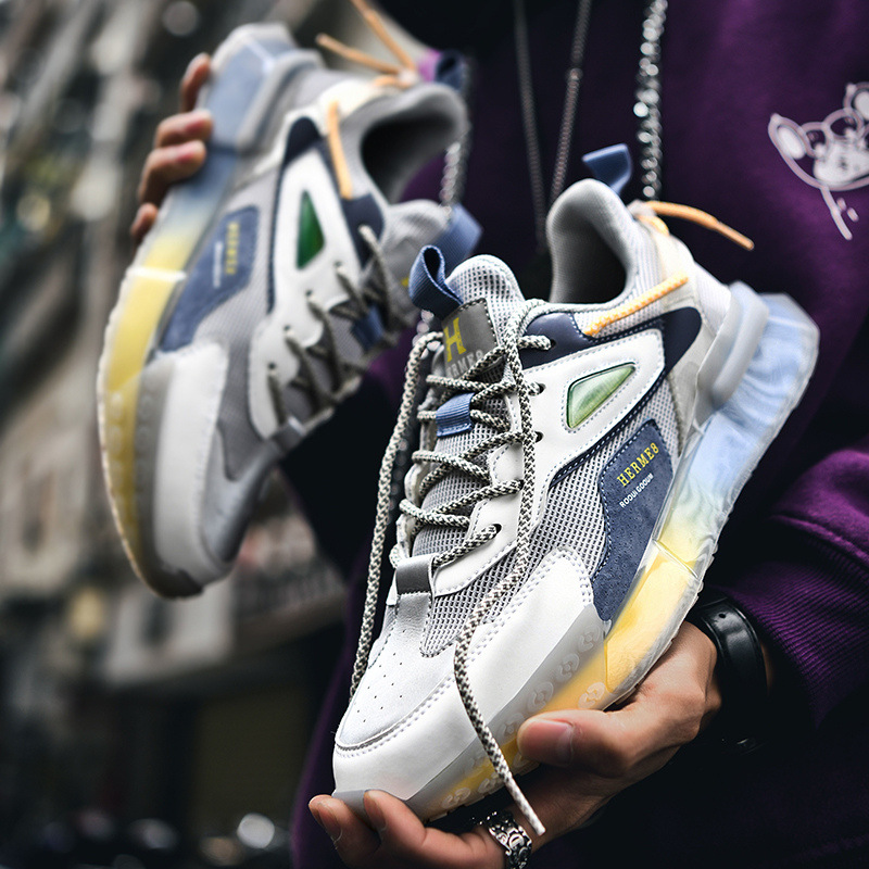 Trendy Walking Fashion Shoes Men Sneakers Wholesale Trainer Men Woman Running Shoes Sneaker