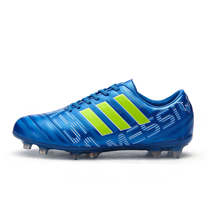 Оптовая Продажа взрослых молодых мальчиков Футбол обувь со шнуровкой; Zapatillas de futbol
