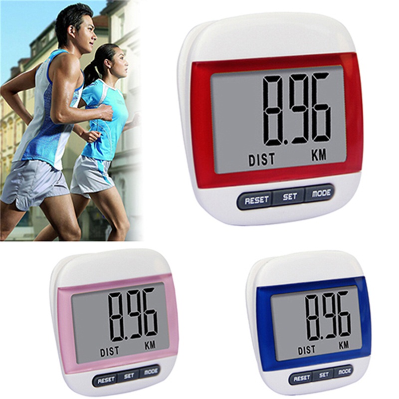Hot Sale Mini Step Counter Waterproof Pedometer Activity Trackers Portable Bracelet Smart Digital Fitness Device for Running
