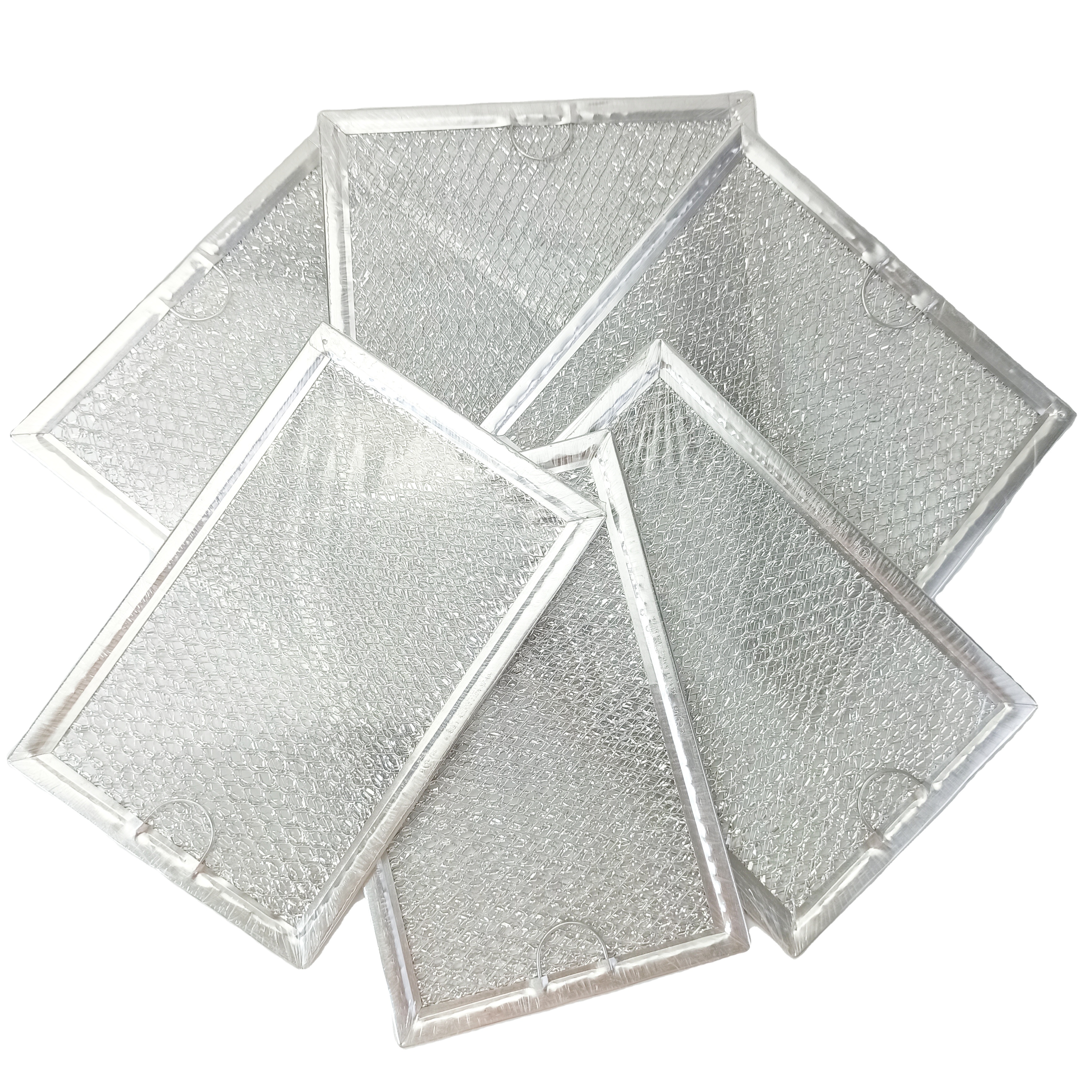Custom or Standard Kitchen Hood Mesh Filter Aluminium Cooker Hood Grease Filter