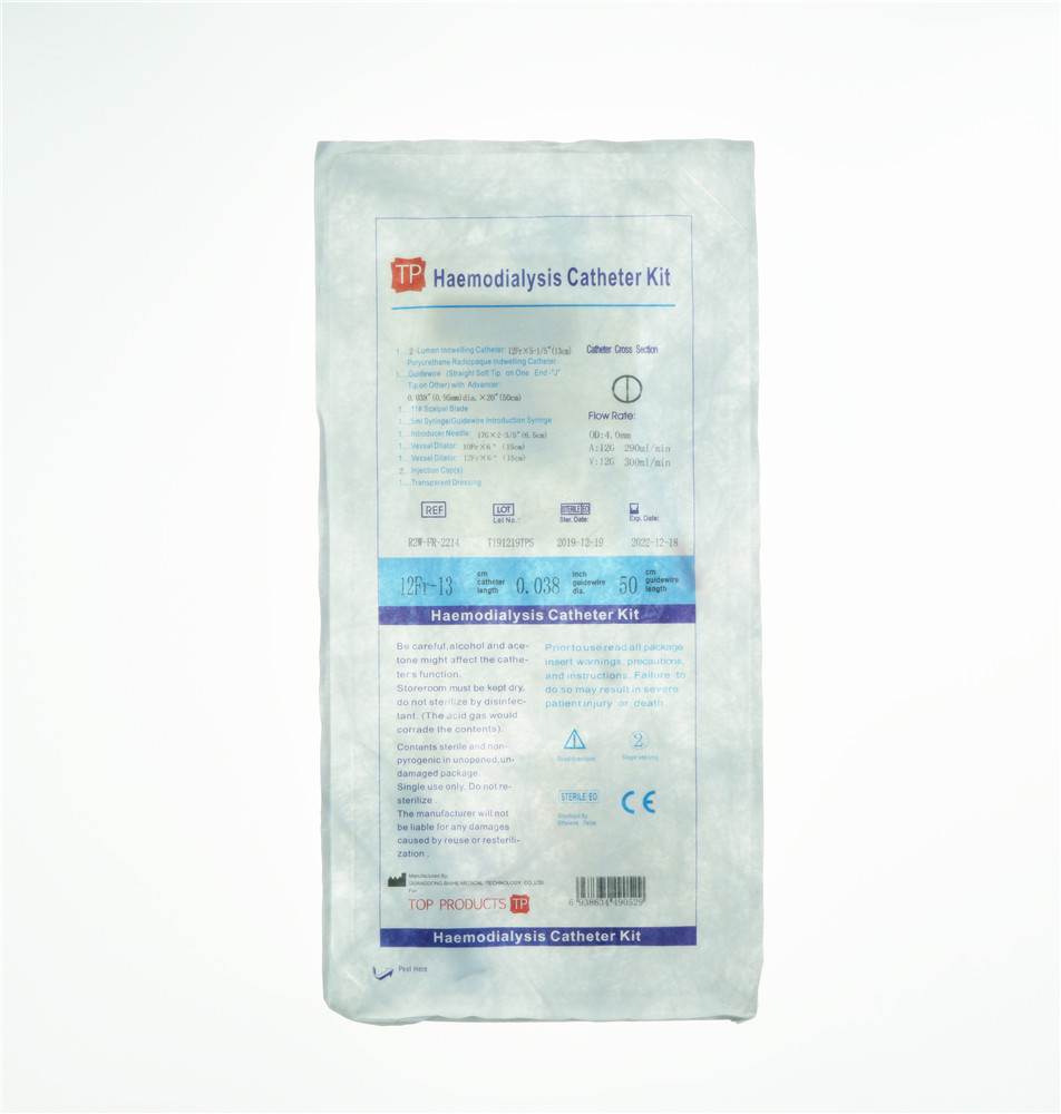 Китай (материк) hemidialysis очищения крови медицинский диализный мочевой катетер