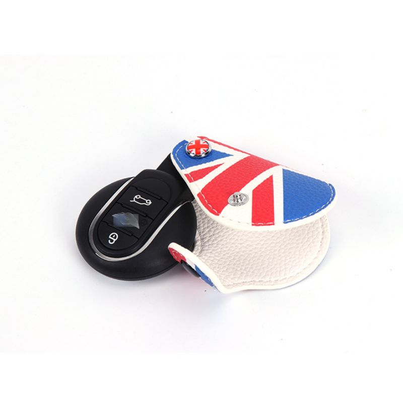 New Style New Automotive Accessory High Quality Leather Material Custom Luxury Car Key Shell Case For Mini