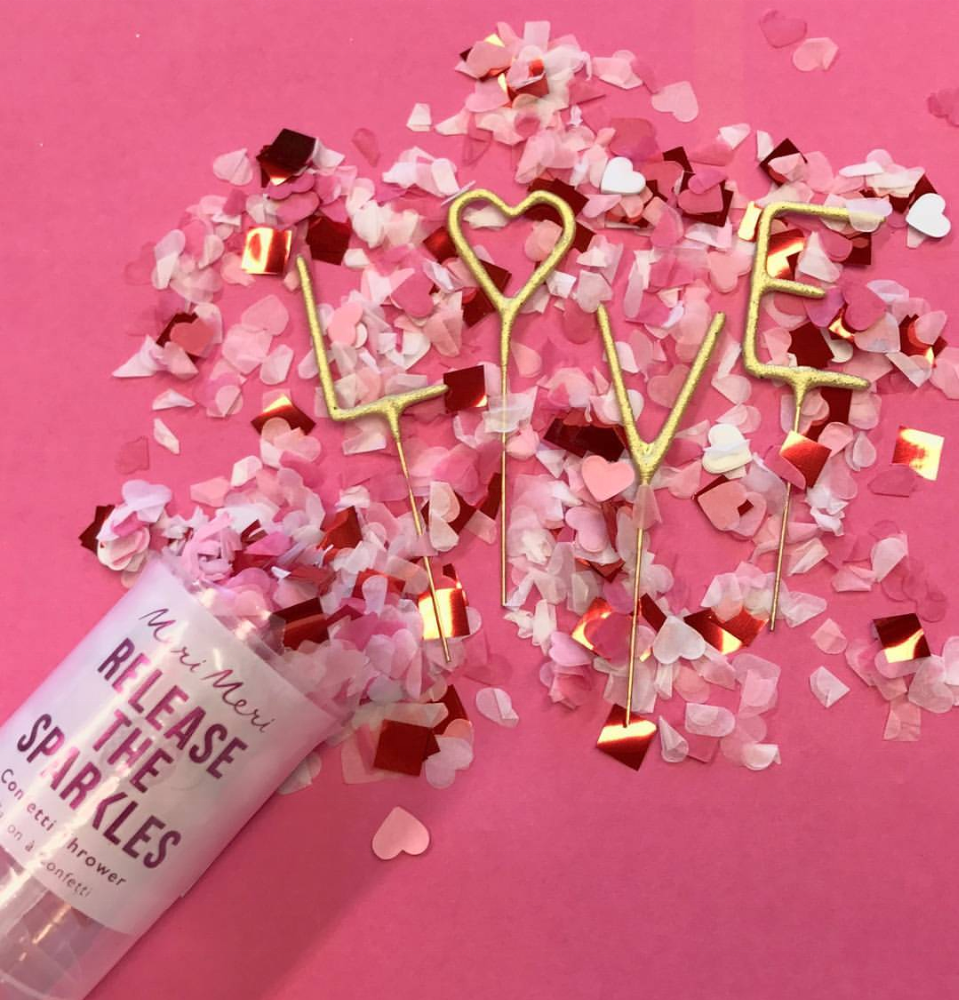 Eco-friendly Wedding Christmas Gender Reveal Favors Mini Party Popper Handheld Push Pops Confetti