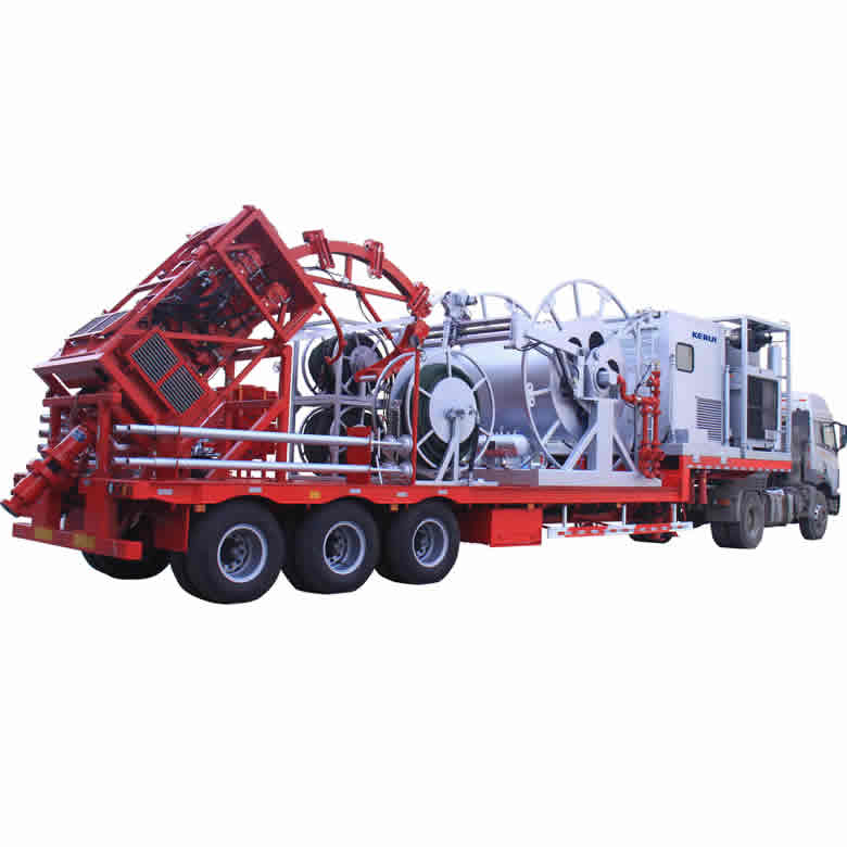 KTLG-270 оптовая продажа нефтяное месторождение буровая установка, смонтированная на грузовом автомобиле двигателя НКТ блок