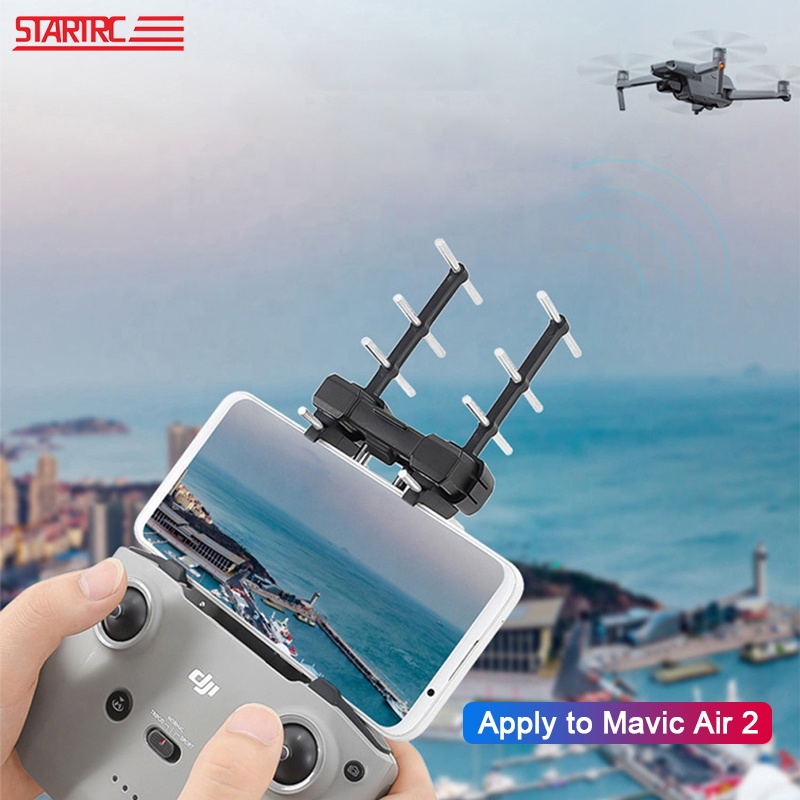 Yagi антенна усилитель сигнала для DJI Mavic Pro/Mini 2 Пульт дистанционного управления 2,4 ГГц восемь древесины Дрон усилитель сигнала антенны расширитель диапазона