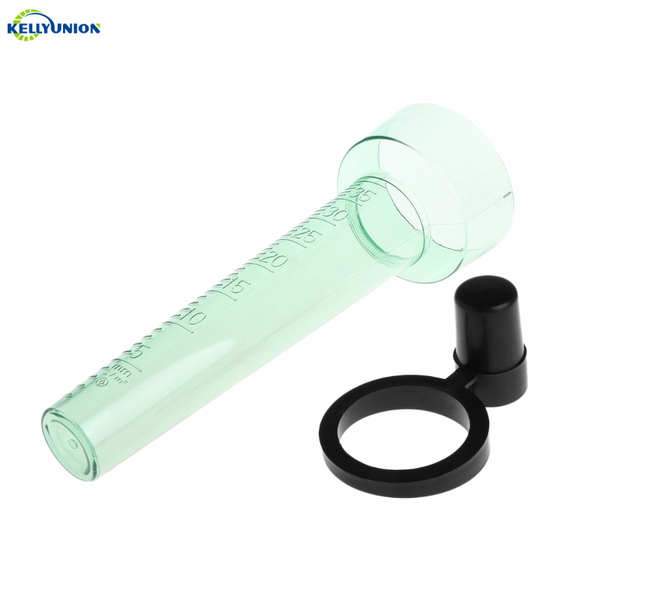 New Type Transparent Light Green Better Visual Experience Garden Water Ground Rain Gauge