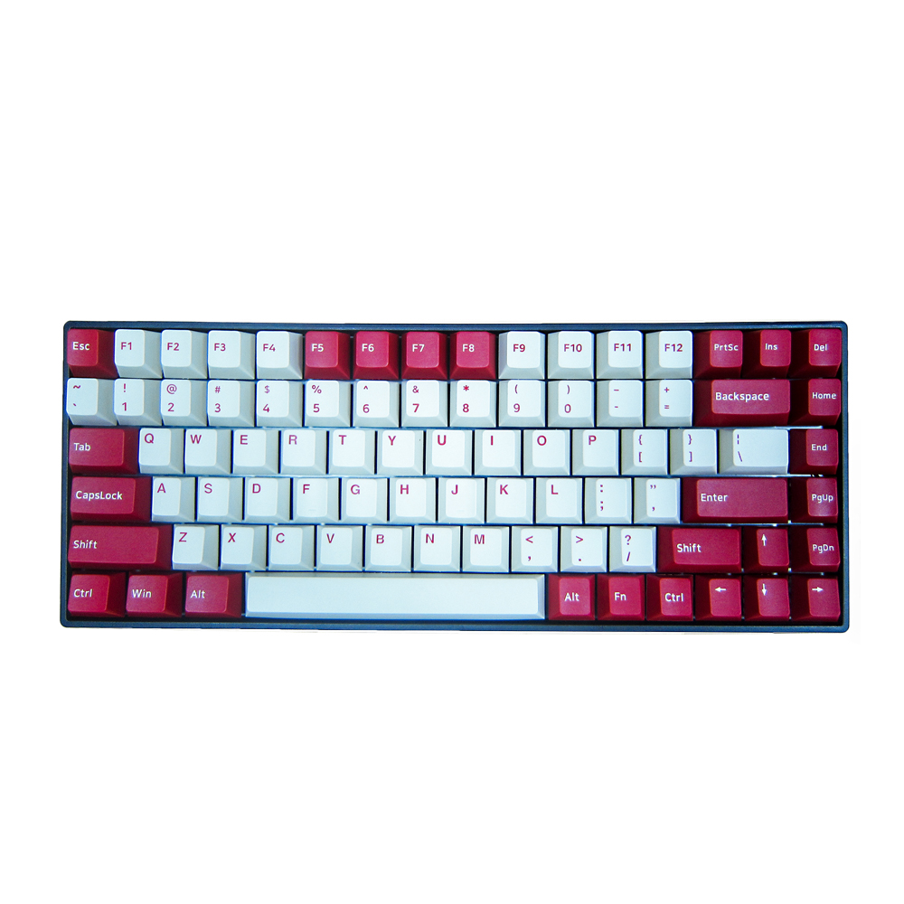 Newest Design 84key Mechanical RGB gamer TRI-MODE Keyboard teclado mecanico for Gaming