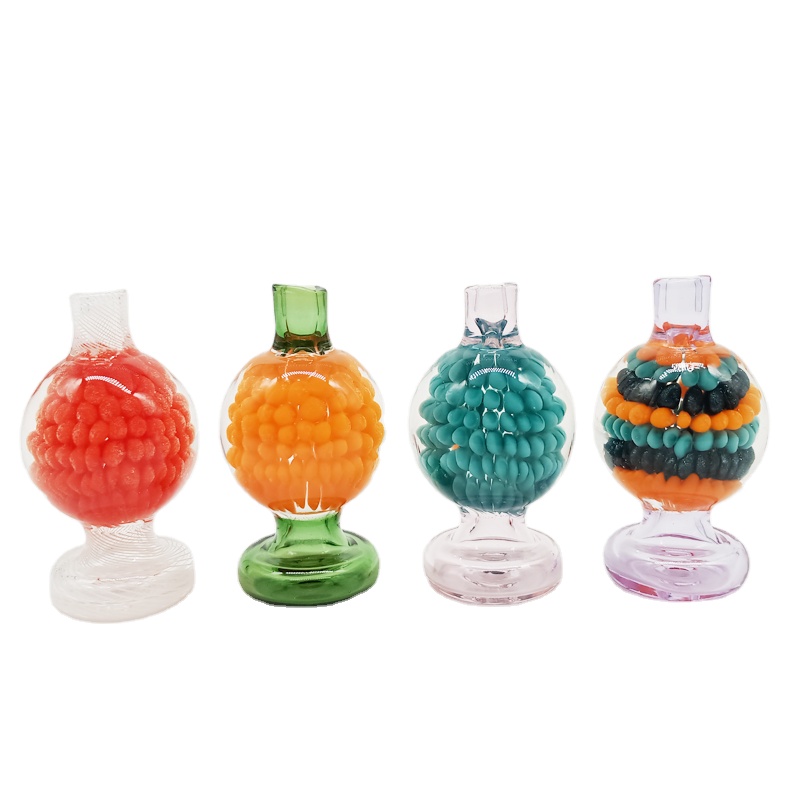 3D Американский цветной стеклянный баллон Dab Carb Cap