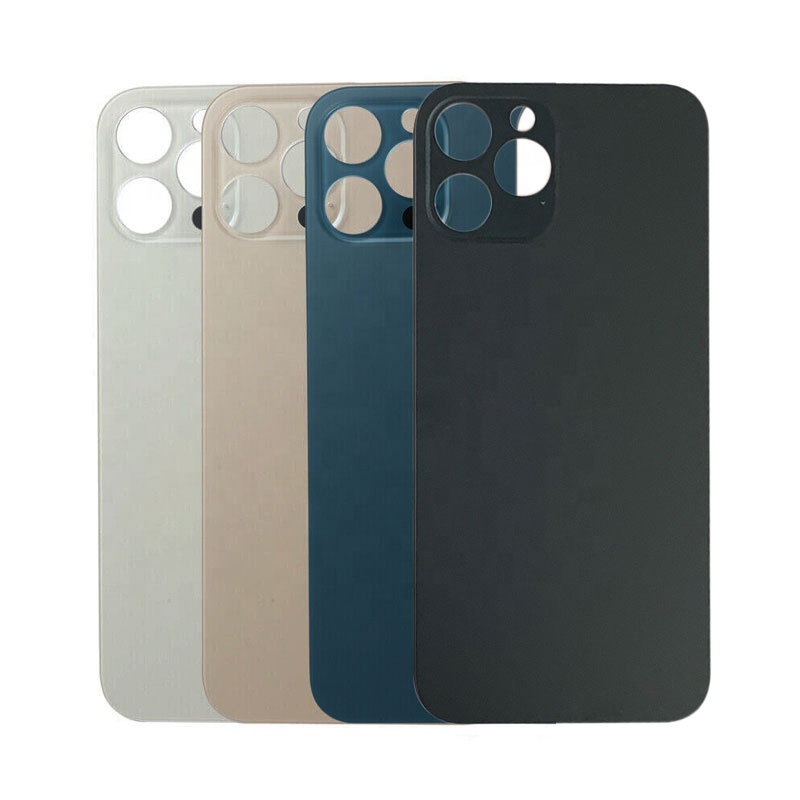 Заднее стекло Задняя стеклянная крышка батареи Замена для iPhone 12 Pro / 12 Pro Max красочные