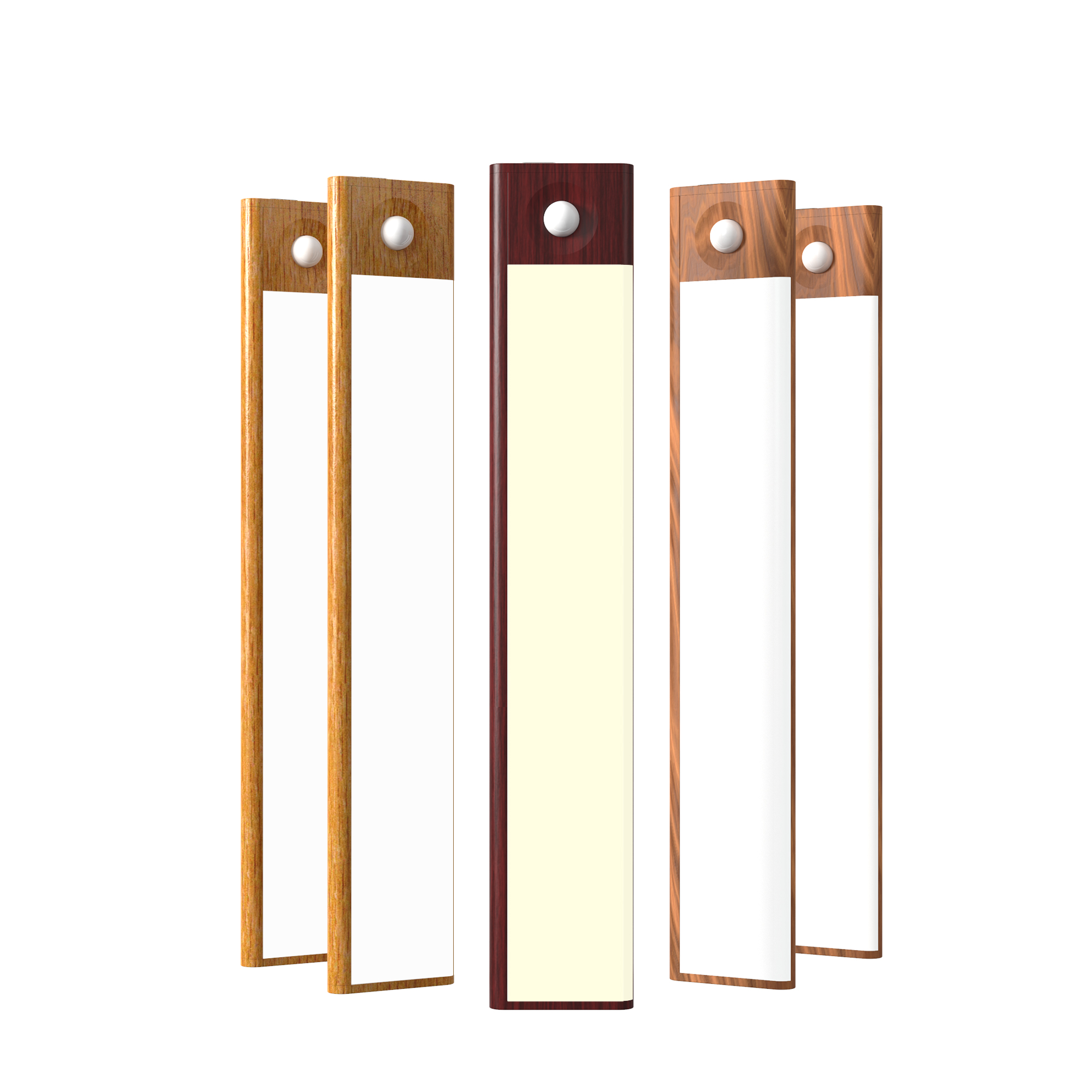 OEM PIR Motion sensor closet light USB rechargeable under wardrobe LED cabinet light for home