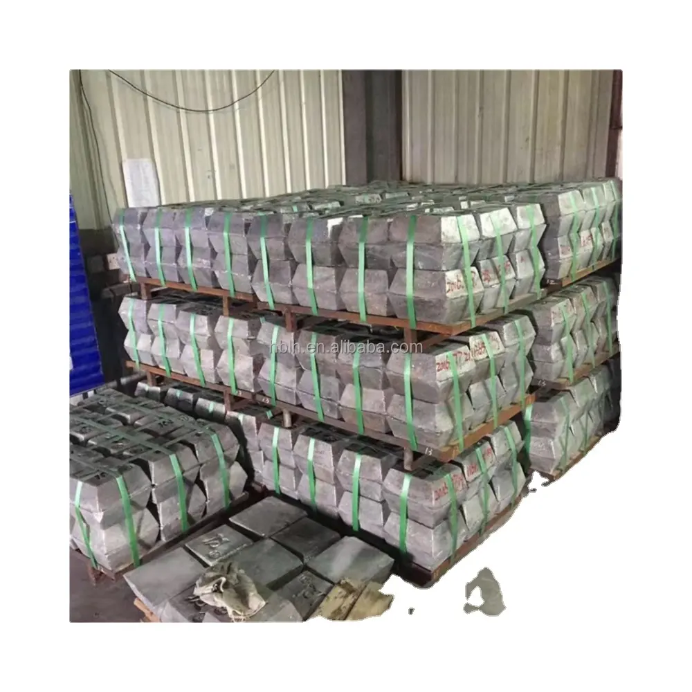 Wholesale Price Custom Metal Pure Sb 99.65%Min Antimony Ingot In China