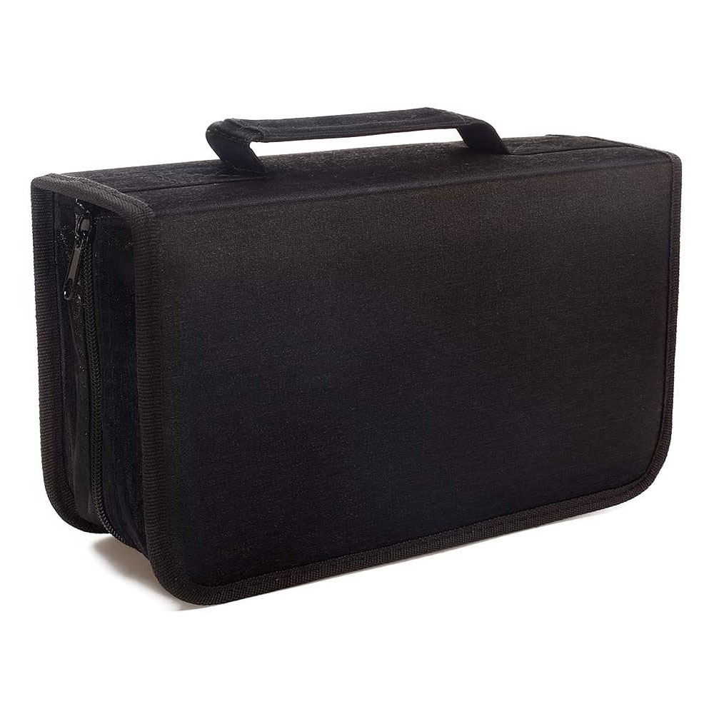 128 Capacity CD/DVD Case Holder, Storage, Binder, CD Wallet/Booklet (Only Case)