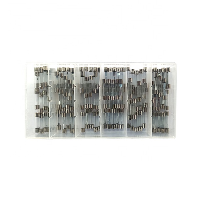 120Pcs Zinc Alloy Glass Tube Fuse Set Fuse Holder Assorted Kits