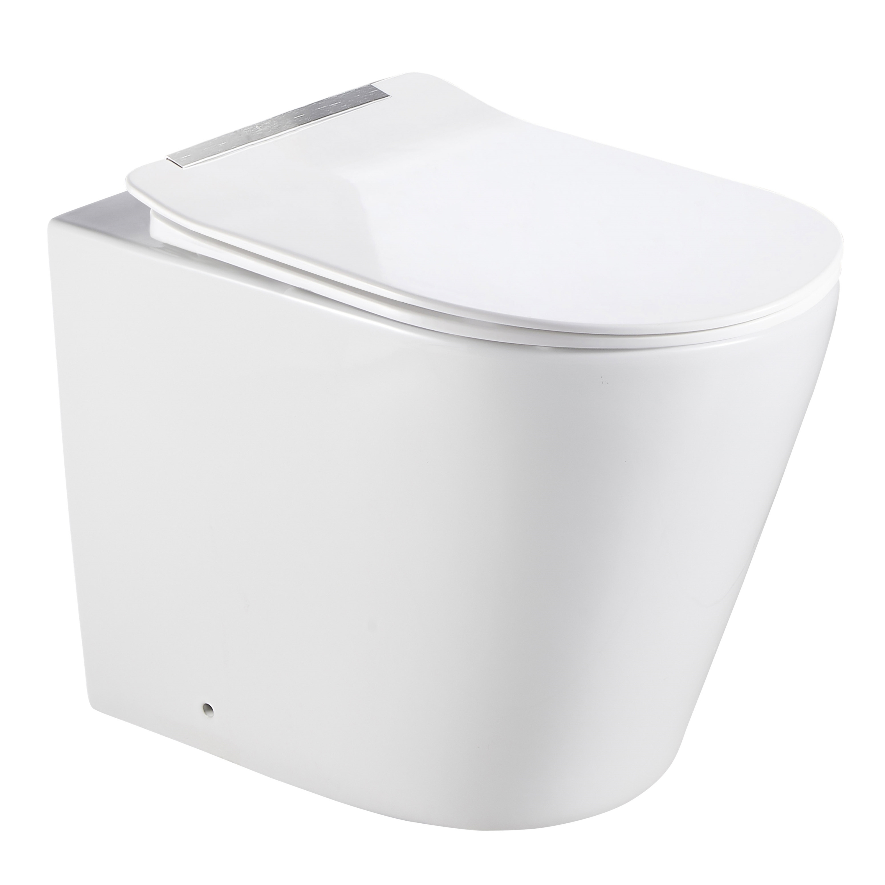 Wholesale High Quality Wall Hung Wc Toilet Bathroom One Piece Ceramic P-Trap Toilet