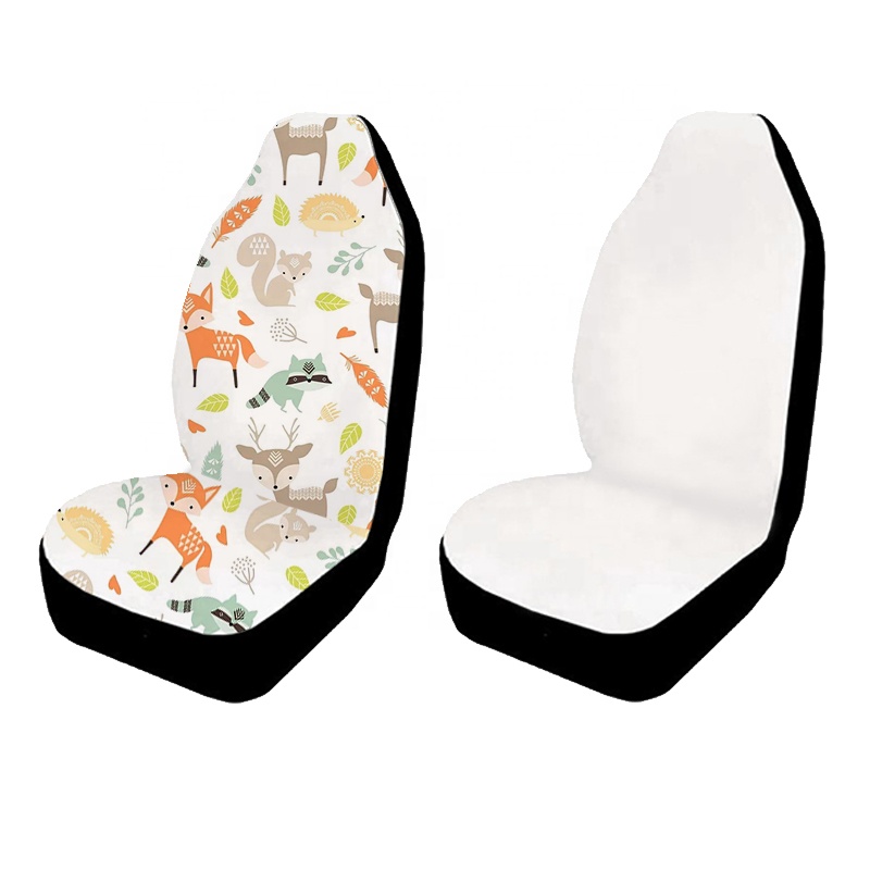 New Fashion Personalized Design Printable Car Back Seat Covers Sublimation Car Seat Cover