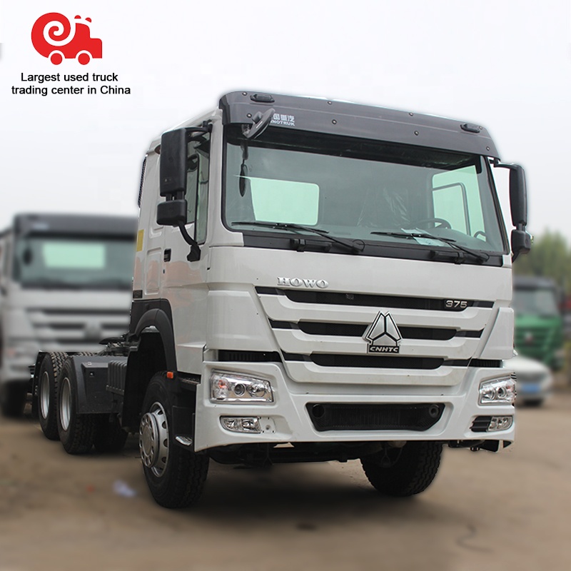 Подержанные SINOTRUK 375hp HOWO 6X4 10 wheeler 40ton Тракторные грузовики на продажу