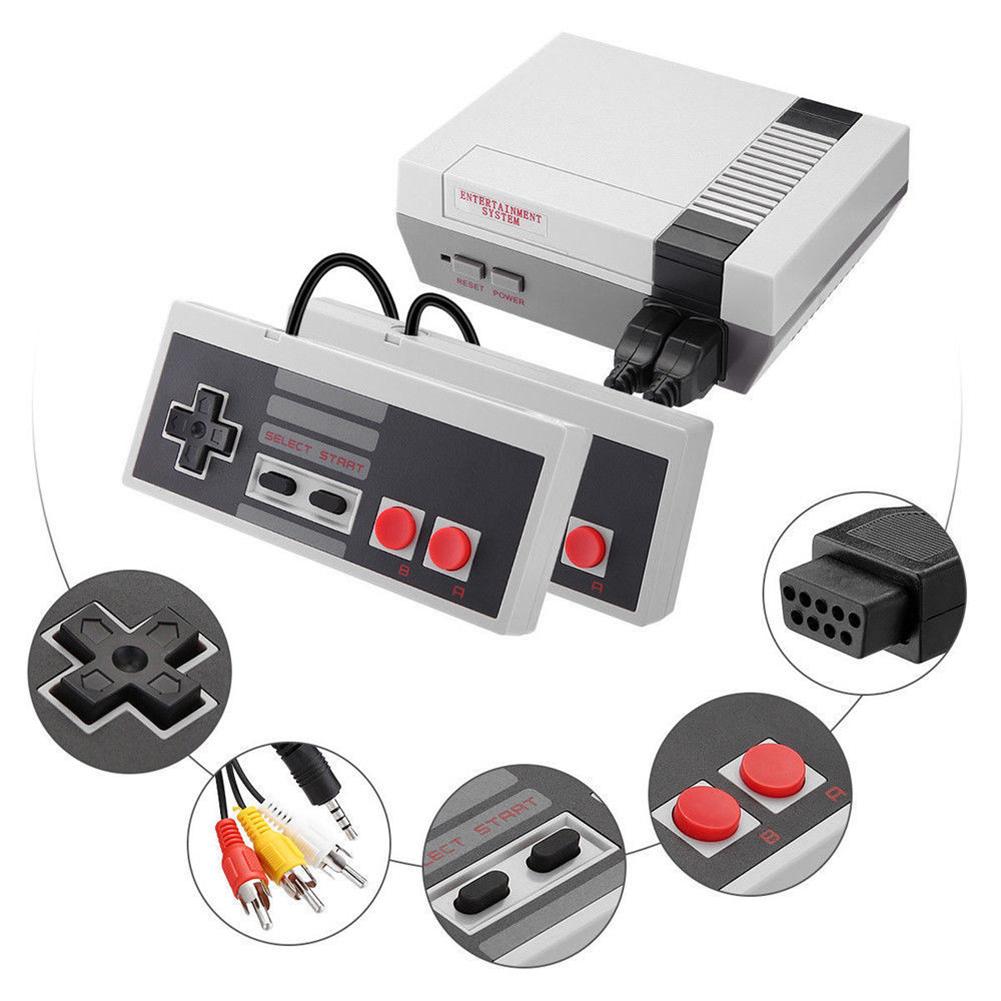 Встроенный 500/620/621 игр Мини ТВ игровая консоль 8 бит Ретро Классический Ручной игровой плеер AV/HD выход видео игровая консоль игрушка