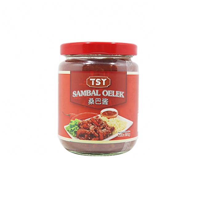 TSY Sauce Manufacturer 230G Bottle Malaysia Singapore Spicy Flavor Tasty Seasoning Sambal Oelek