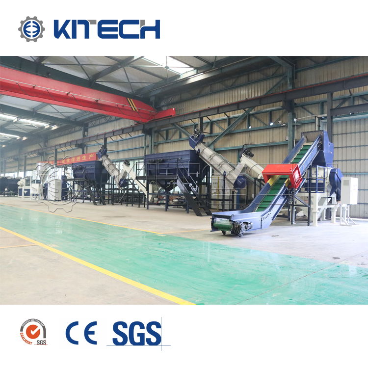 Full Automatic Wasted Hard Plastic Washing Recycling Machine