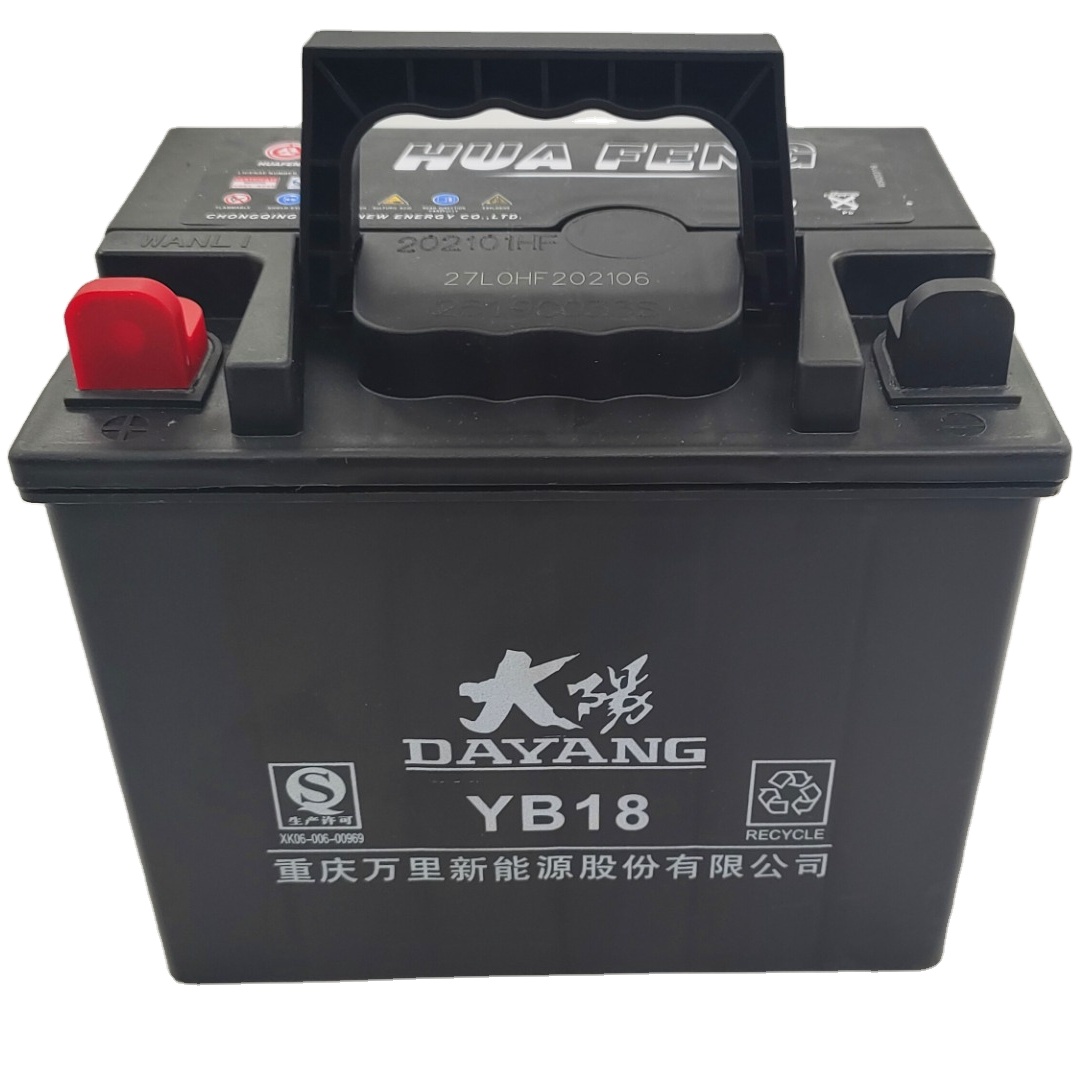 High Quality Motorcycle Battery 12v 18ah Maintenance Free Start Battery Max Charging Terminal Energy