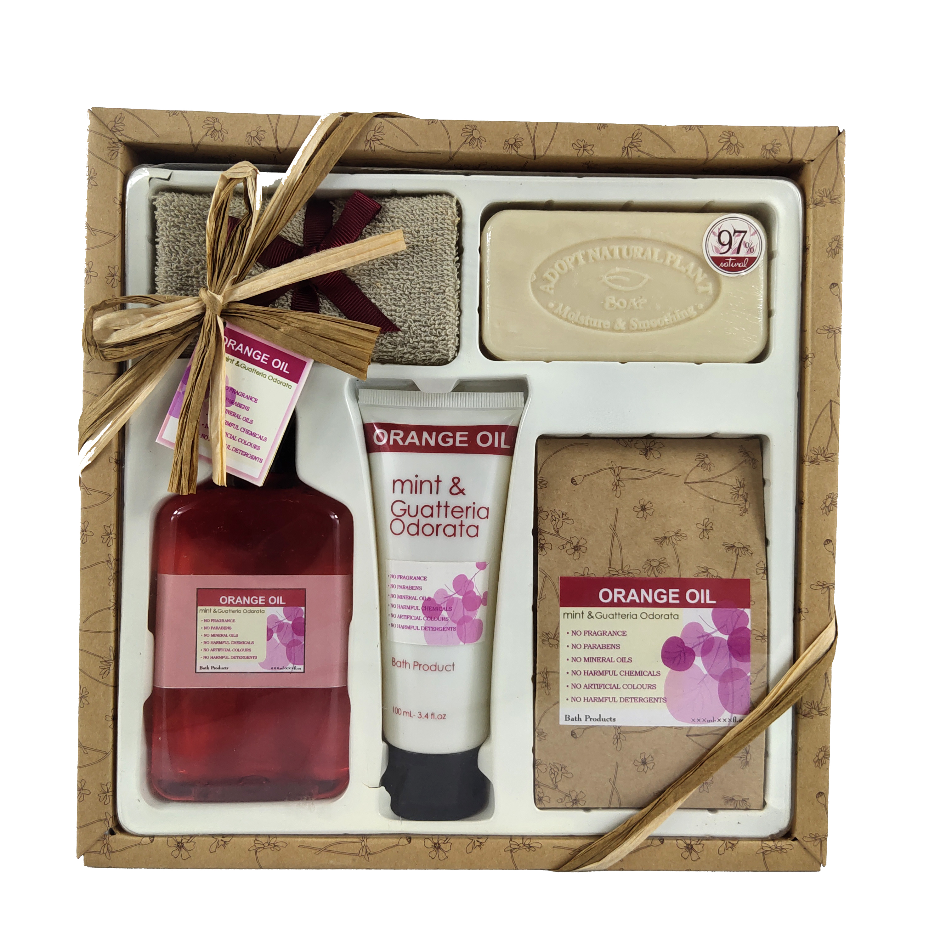 Wholesale Women Body Care Shower Spa Gift Set Body Lotion Shower Gel Set