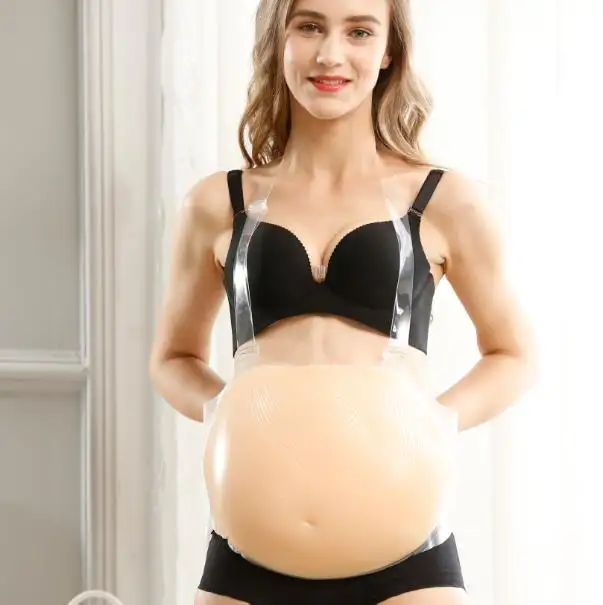 Лидер продаж, силиконовый искусственный живот для беременных, искусственная беременность