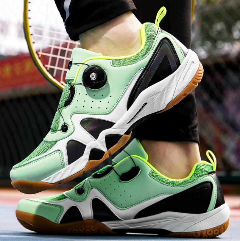 New badminton shoes competition training shoes large size couple tennis shoes