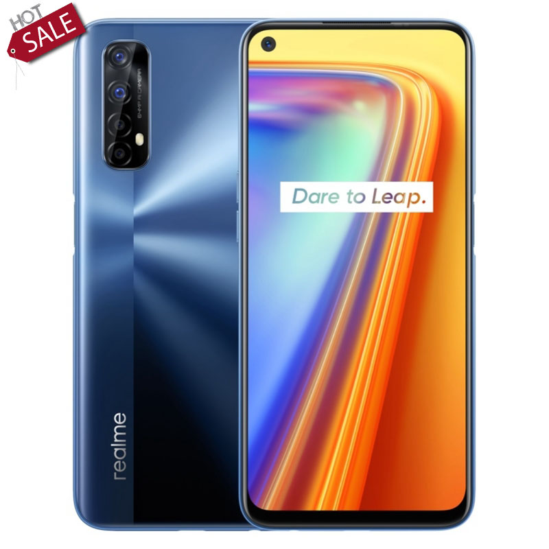 Realme 7 8 ГБ + 128 ГБ глобальная официальная версия 4G Смартфон Android мобильных телефонов