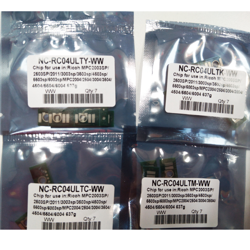 Обломок тонера для Ricoh MPC3004 MPC3504 MPC3003 MPC3503 MPC 3004 3504 3003 3503 MP C3004 C3504 C3003 C3503 микросхема картриджа с тонером