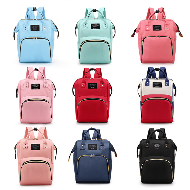 Wholesale Portable Waterproof Mummy BackPack Factory directory cheap outdoor mummy baby diaper bag backpack for travel