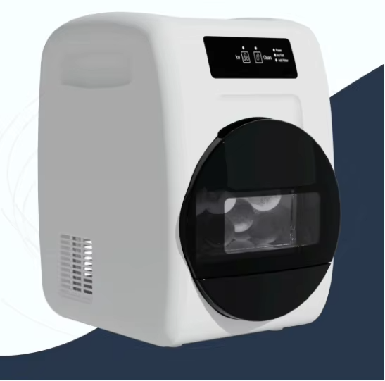 New styles Bar and household fast ice maker with automatic cleaning function, 5cm ice cube ball ice maker