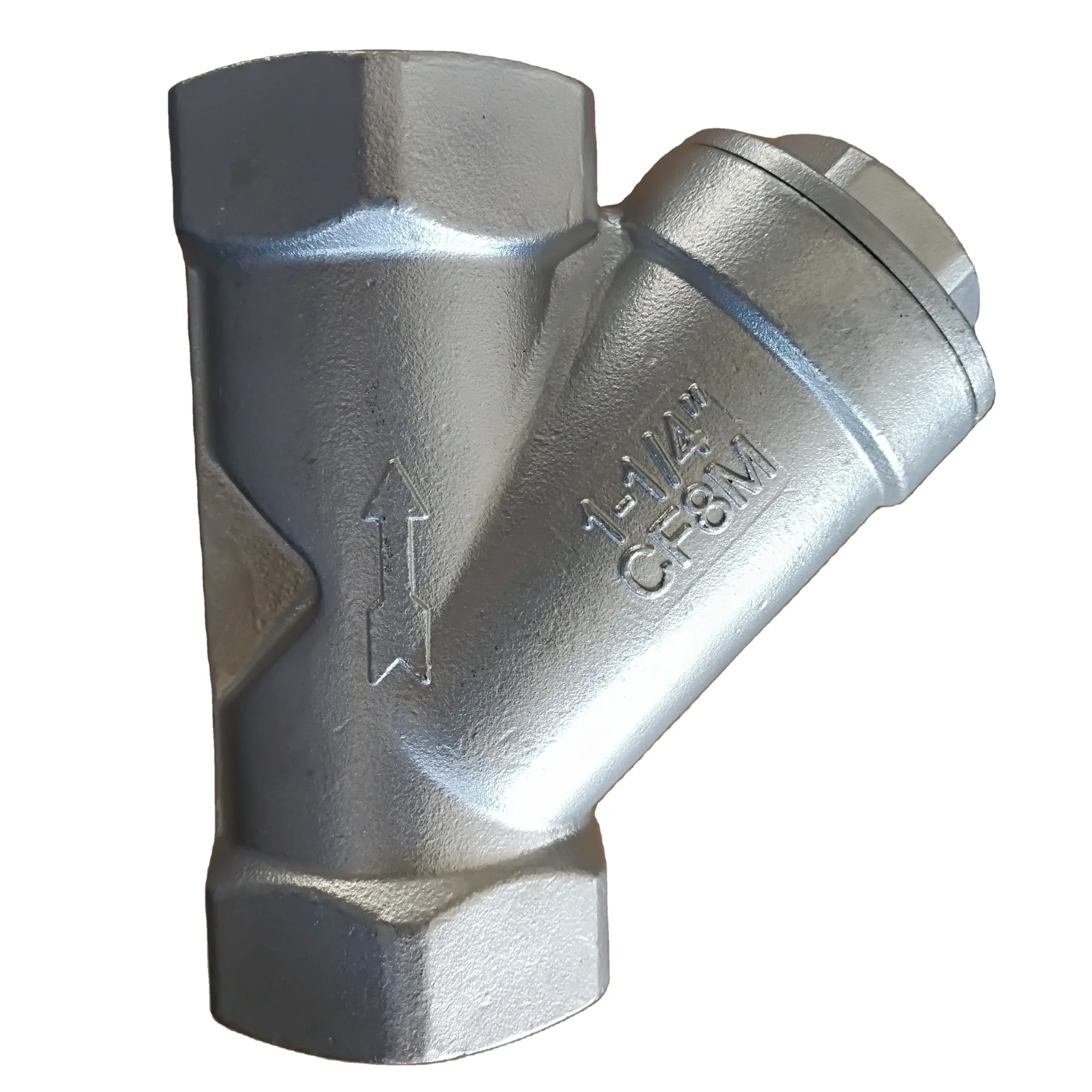 CF8/CF8M Stainless Steel Y Type Spring Check Valve
