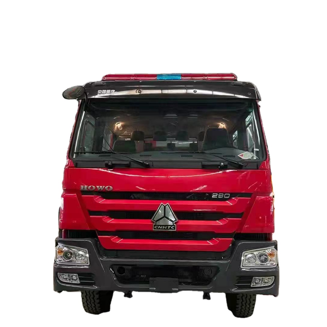 Brand New Howo Light Water And Foam 4x2 Rescue Fire Truck 5000liters
